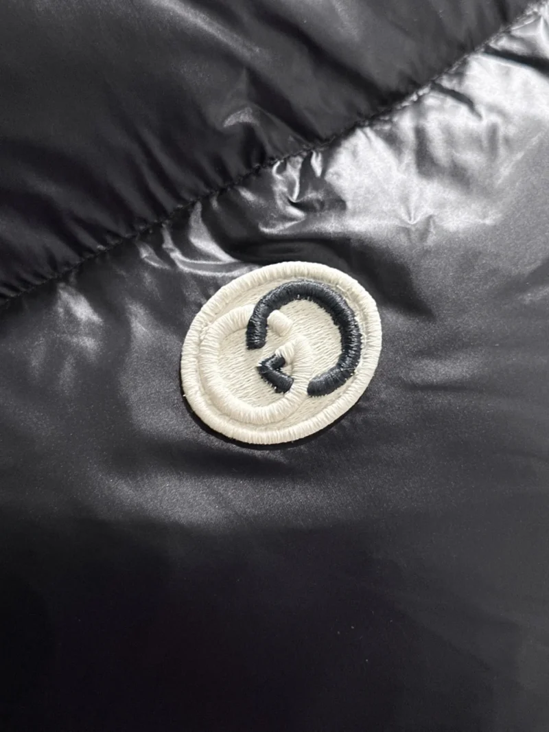 Replica Gucci Longue Saion Down Jacket Black Quilted Reps - RepLuxe