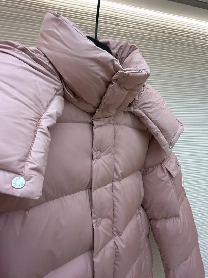 Replica Moncler Maya Down Jacket Pink Matte Style Reps - RepLuxe