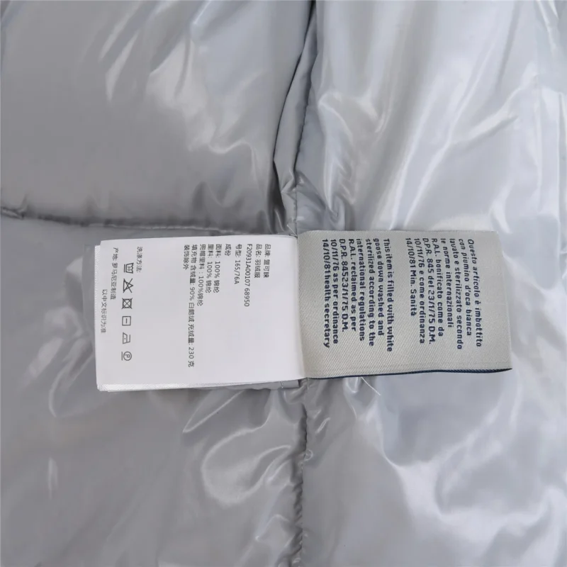 Replica Moncler Parana Down Jacket White Short Reps - RepLuxe