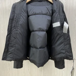 Replica Dior CD Classic Down Jacket Black Oblique Reps - RepLuxe