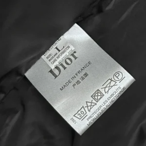 Replica Dior Winter Down Jacket Black Monogram Reps - RepLuxe
