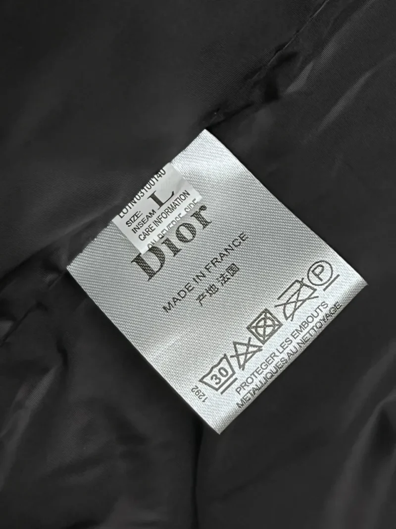 Replica Dior Winter Down Jacket Black Monogram Reps - RepLuxe