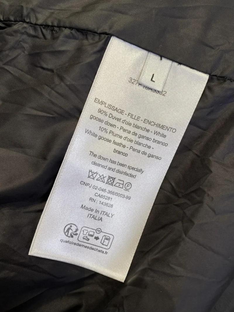 Replica Dior Down Jacket Black Quilted Reps - RepLuxe