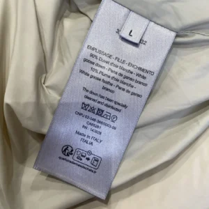 Replica Dior Down Jacket Beige Quilted Reps - RepLuxe