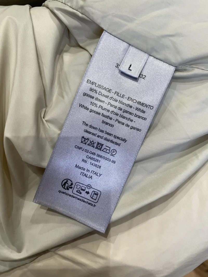 Replica Dior Down Jacket Beige Quilted Reps - RepLuxe