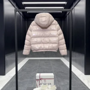Replica Moncler Andro Short Down Jacket Pink Casual Reps - RepLuxe