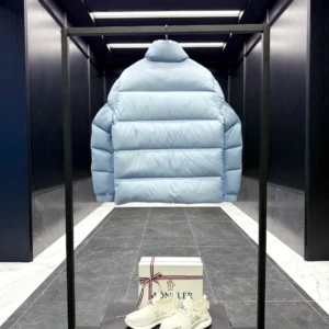 Replica Moncler Citala Down Jacket Blue Quilted Reps - RepLuxe