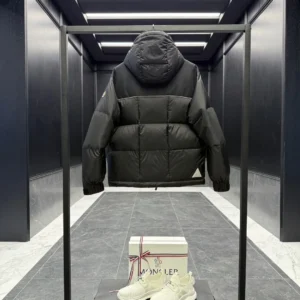 Replica Moncler Grenoble Albiez Down Jacket Black Casual Reps - RepLuxe