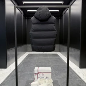 Replica Moncler Guersac Quilted Vest Black Men Reps - RepLuxe