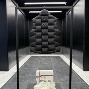 Replica Moncler Christopher Raxxy Vest Black Quilted Reps - RepLuxe