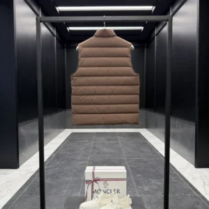 Replica Moncler Giaf Vest Brown Matte Style Reps - RepLuxe