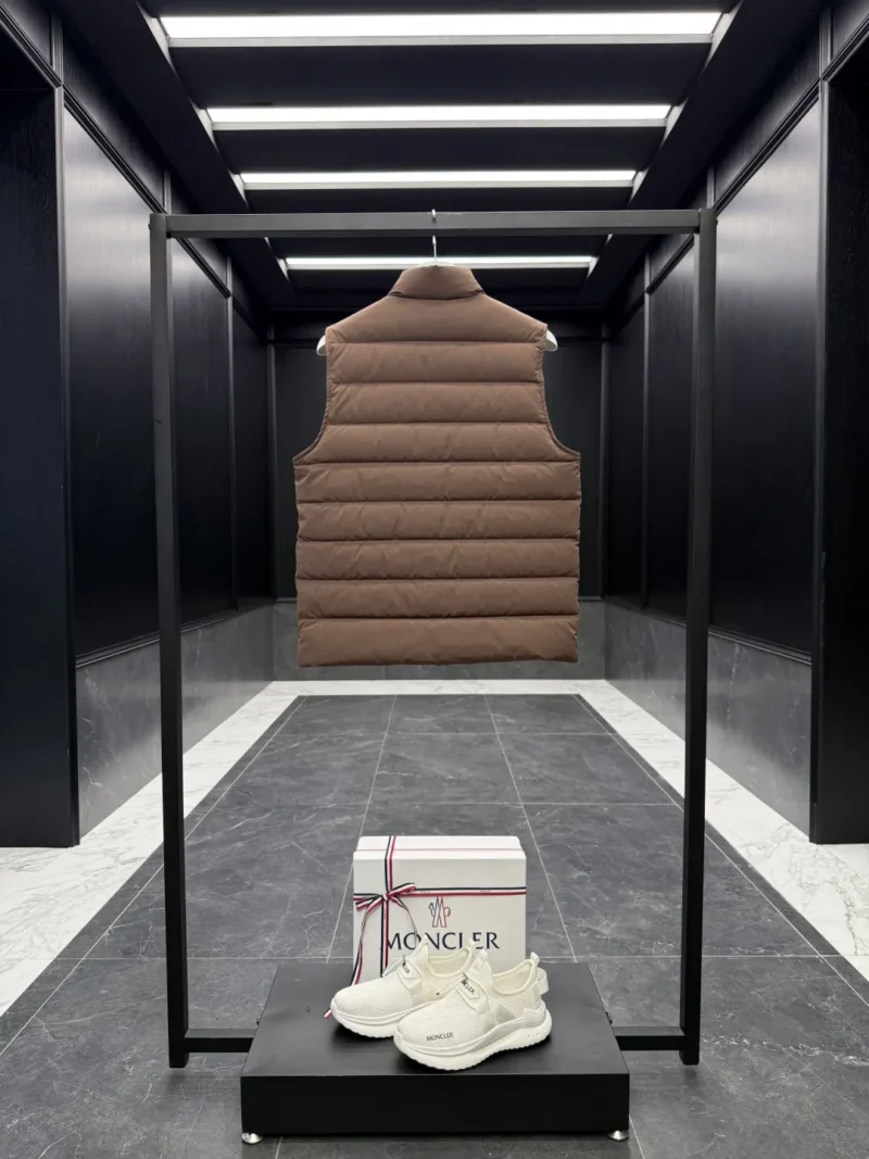 Replica Moncler Giaf Vest Brown Matte Style Reps - RepLuxe