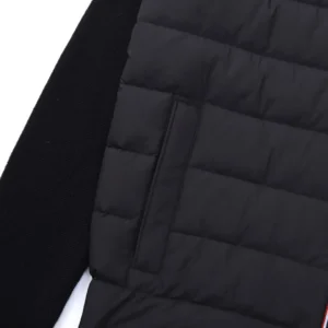 Replica Moncler M32 Knit Down Jacket Black Reps - RepLuxe