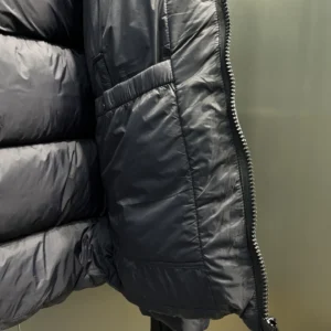 Replica Prada Down Jacket Grey Hooded Puffer Reps - RepLuxe