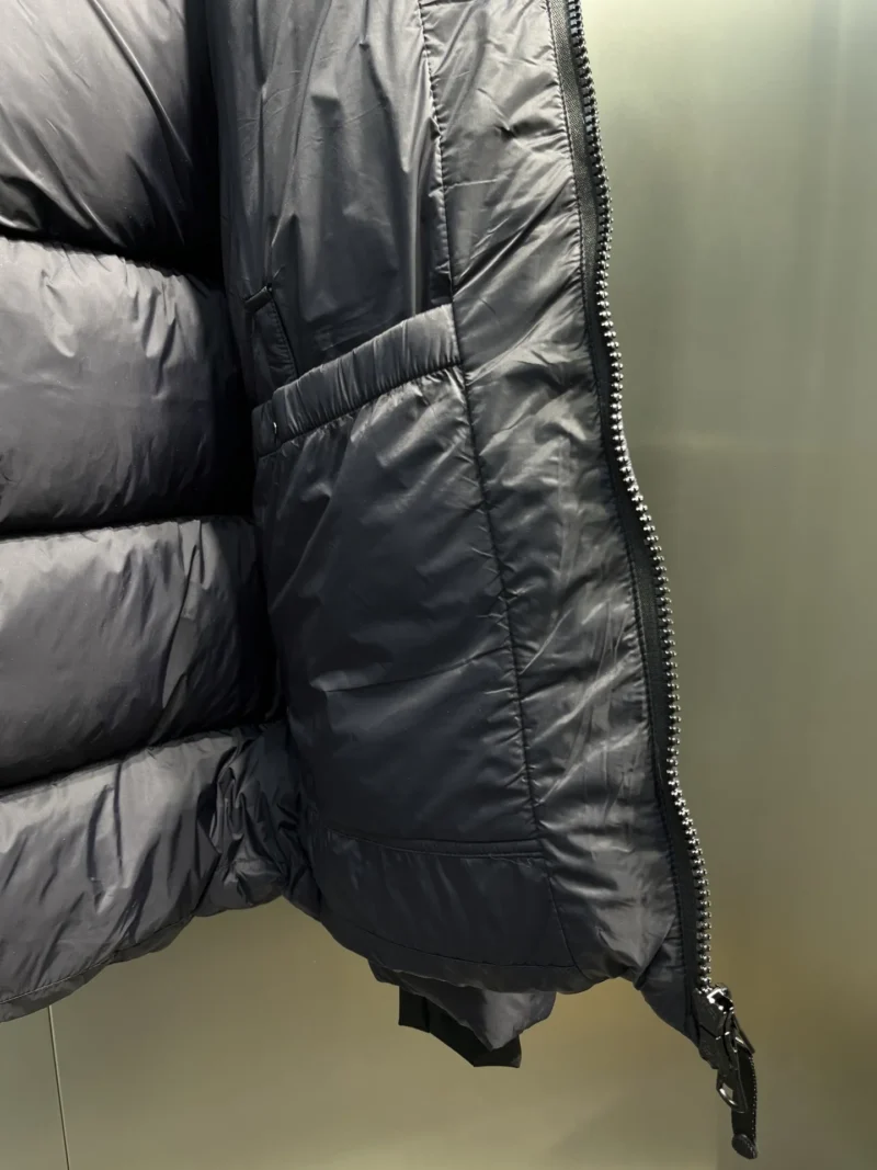 Replica Prada Down Jacket Grey Hooded Puffer Reps - RepLuxe