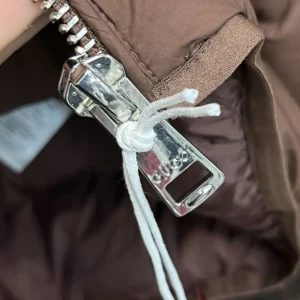 Replica Gucci 2025 Down Jacket Brown Stand Collar Reps - RepLuxe