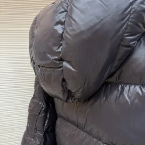 Replica Moncler Maya Down Jacket Navy Hooded Reps - RepLuxe