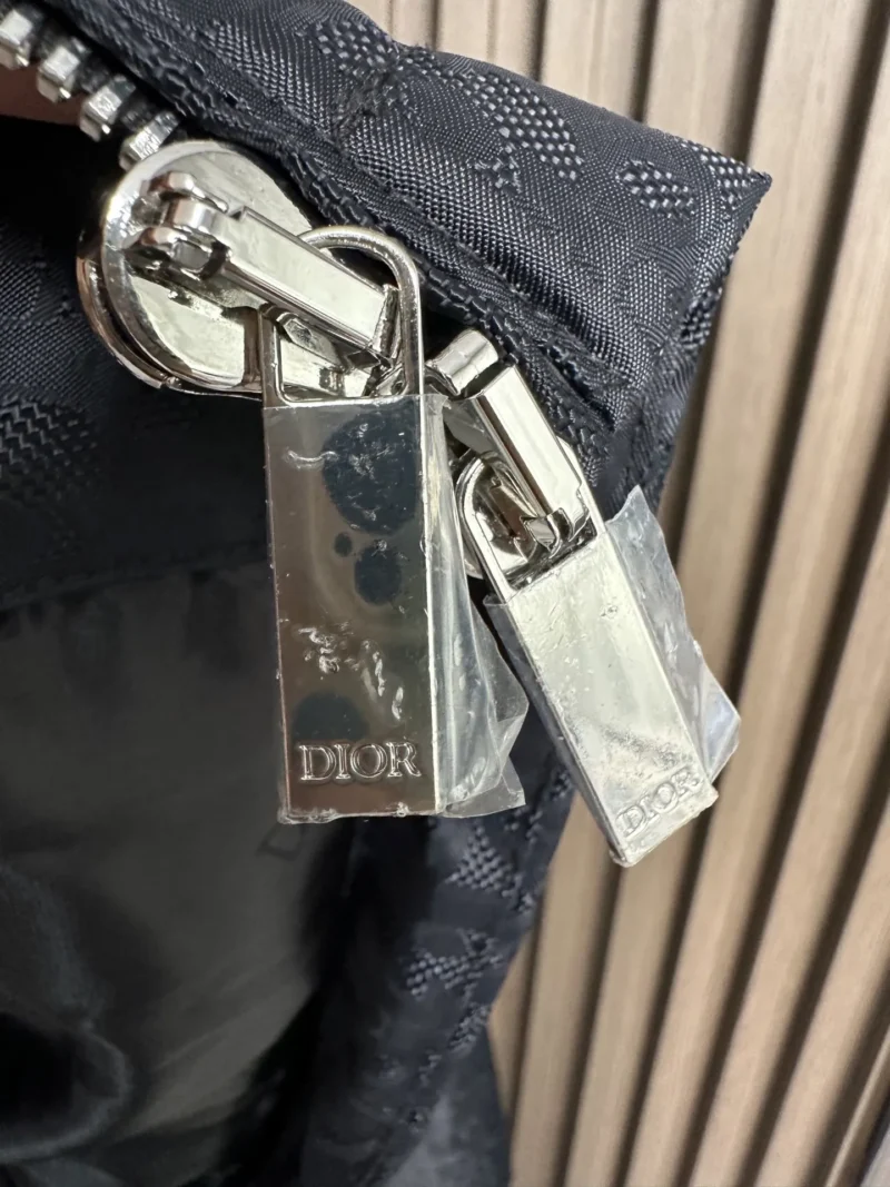 Replica Dior Down Jacket Black Logo Series Reps - RepLuxe