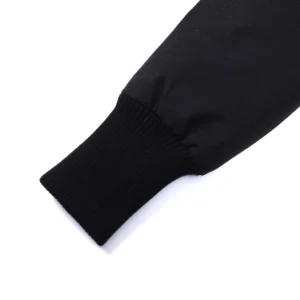 Replica Moose Knuckles Gold Scissor Jacket Black Bomber Reps - RepLuxe