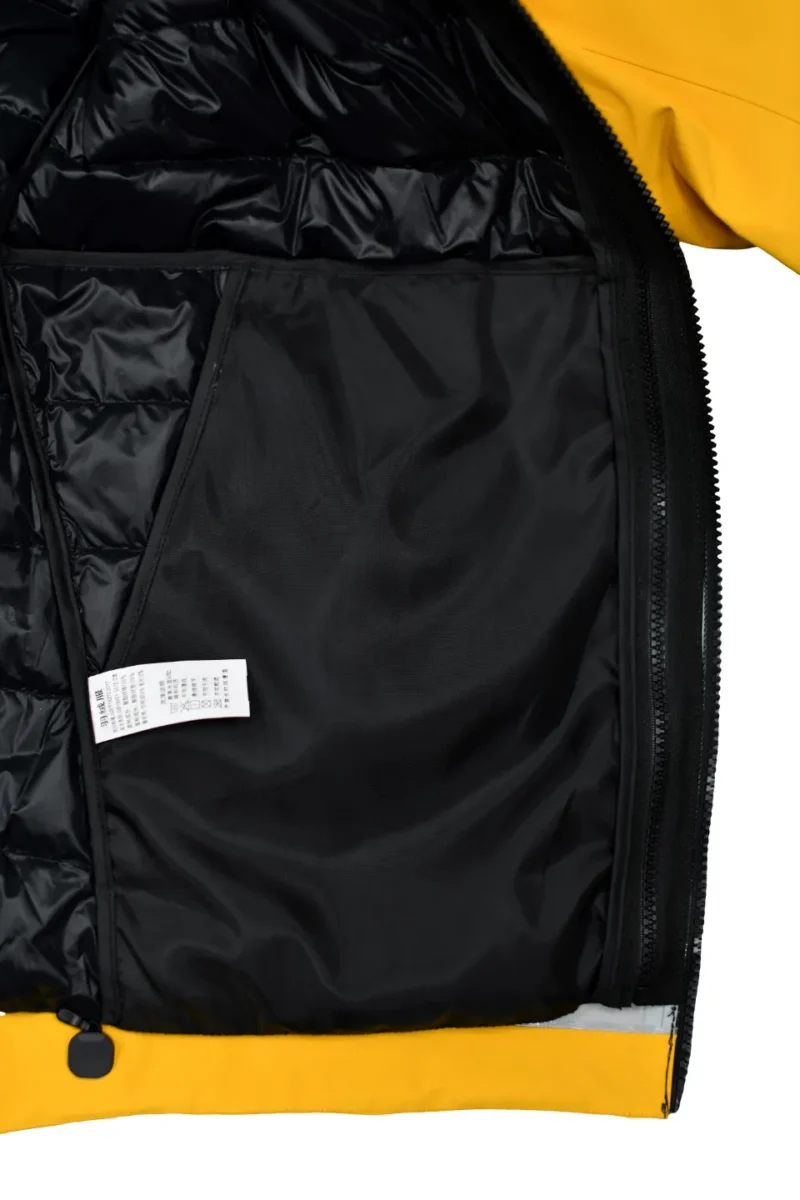 Replica Arc'teryx Alpha SV Jacket Yellow 3-in-1 Reps - RepLuxe