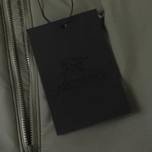 Replica Arcteryx Embroidery Vest Olive Green Style Reps - RepLuxe