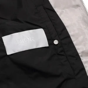 Replica Dior Limited Edition Classic Monogram Down Vest Grey Reps - RepLuxe