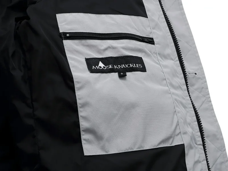 Replica Moose Knuckles 07 Series Down Jacket Grey Reps - RepLuxe