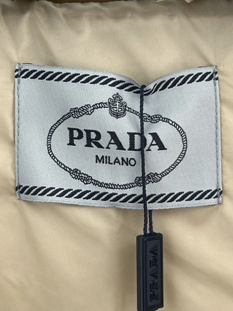 Replica Prada 25Ss Down Vest Camel Classic Style Reps - RepLuxe