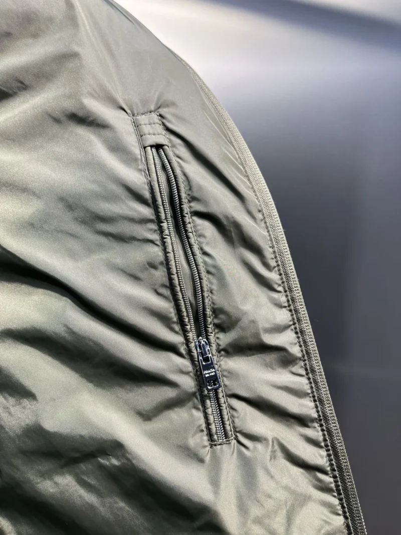 Replica Prada Minimalist Down Vest Olive Green Reps - RepLuxe