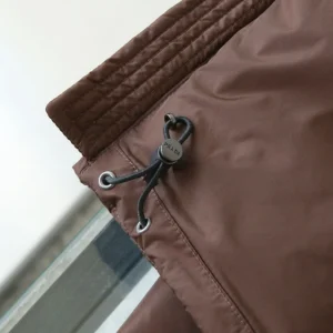 Replica Prada Re-Nylon Down Vest Cocoa Brown Reps - RepLuxe