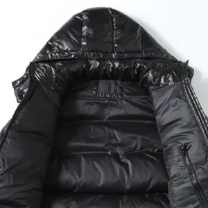 Replica Prada Hooded Down Jacket Black Puffer Reps - RepLuxe