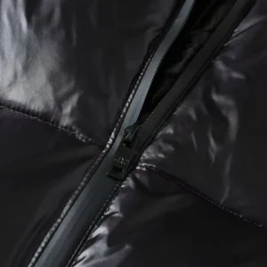 Replica Prada Hooded Down Jacket Black Unisex Reps - RepLuxe