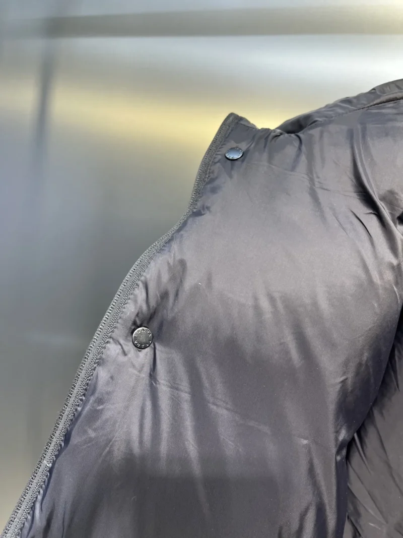Replica Prada Down Jacket Black Detachable Hood Reps - RepLuxe