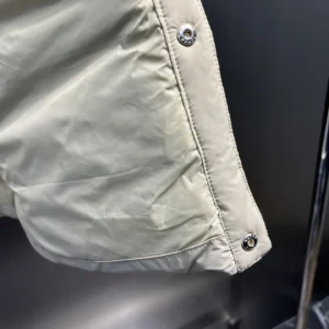 Replica Prada ReNylon Down Jacket Beige Unisex Reps - RepLuxe