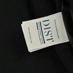 Replica Moncler Knit Letter Hooded Jacket Black Reps - RepLuxe