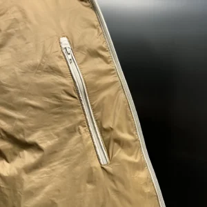 Replica Prada Down Jacket Beige Hooded Style Reps - RepLuxe