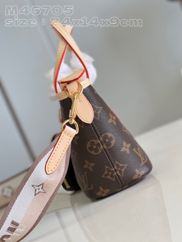 Louis Vuitton LV Neverfull Mini Monogram Handbags 24x14x9cm