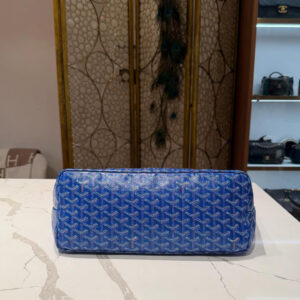 Goyard Anjou PM Reversible Tote Bag in Blue Goyardine