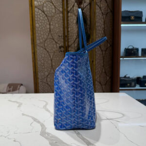 Goyard Anjou PM Reversible Tote Bag in Blue Goyardine