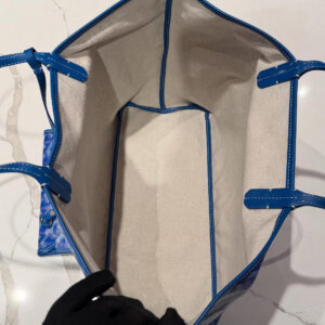 Goyard Anjou PM Reversible Tote Bag in Blue Goyardine
