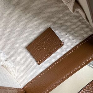 Gucci 1955 Luxury Women’s Handbag with Brown Handle 23x16x12cm