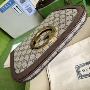 Gucci Blondie Branded Women’s Handbag with Ophidia Pattern 28x16x4cm