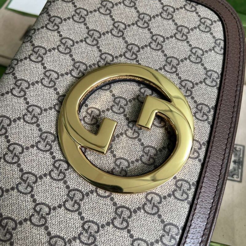 Gucci Blondie Branded Women’s Handbag with Ophidia Pattern 28x16x4cm