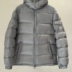 Replica Moncler Maya Down Jacket Navy Hooded Reps