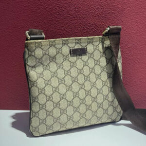 GUCCI Bags for Women and Men Shoulder GG Supreme Brown Beige