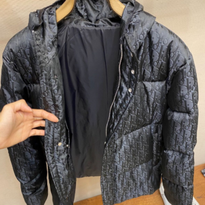 20251211174627 Replica Dior Oblique Hooded Quilted Down Jacket