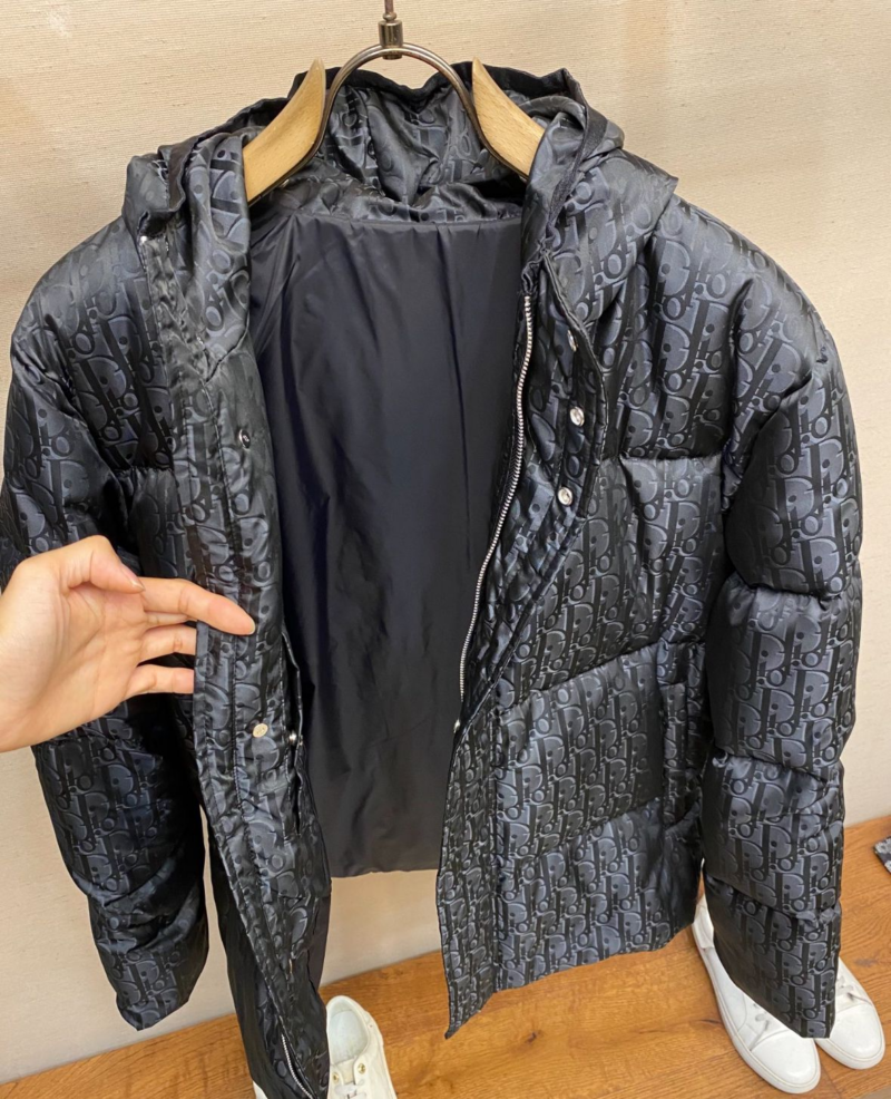 20251211174627 Replica Dior Oblique Hooded Quilted Down Jacket