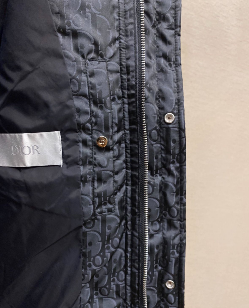 20251211174636 Replica Dior Oblique Hooded Quilted Down Jacket
