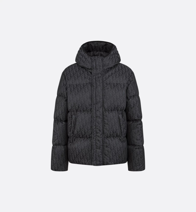 20251211174711 Replica Dior Oblique Hooded Quilted Down Jacket