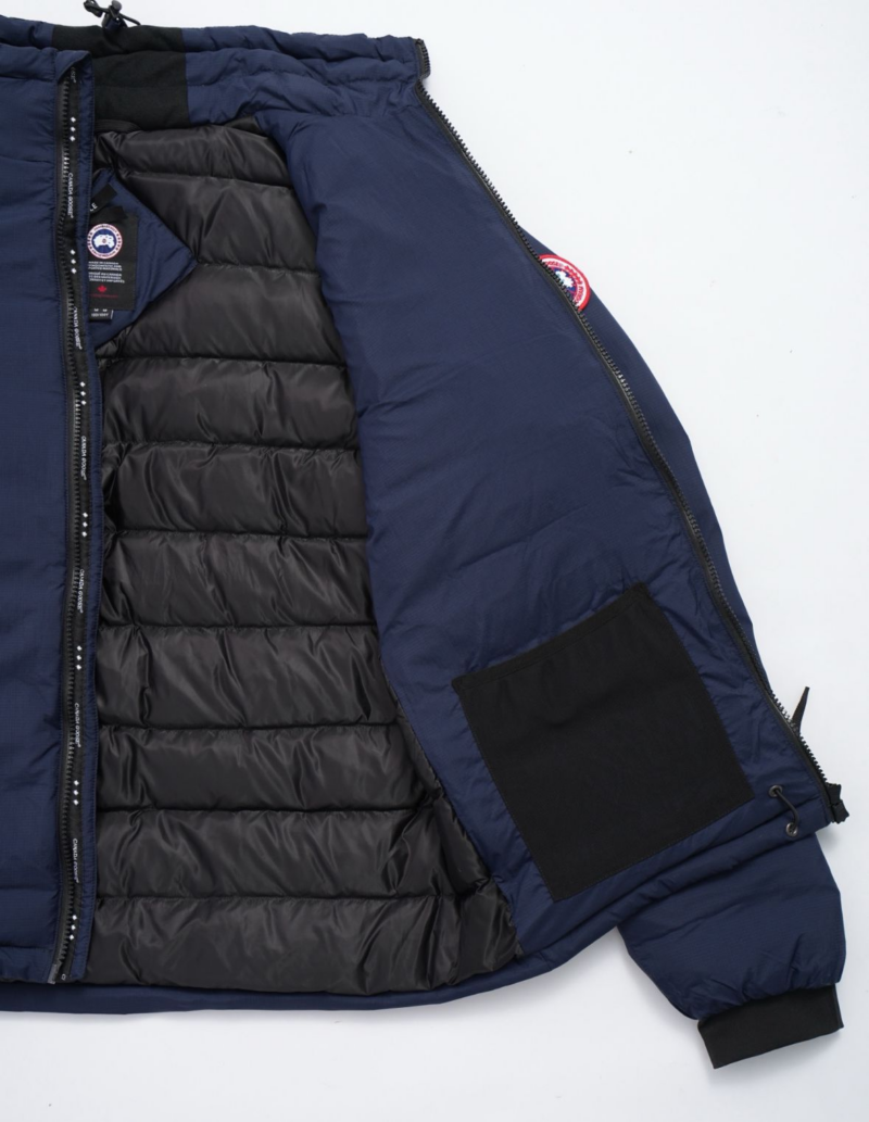 Replica CANADA GOOSE Loe Men's Down Jacket 5079M Dark Blue (Red Label)